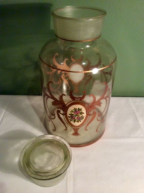 EXTRA LARGE VICTORIAN GLASS SHOP DISPLAY JAR - ADDITIONAL PHOTO 2