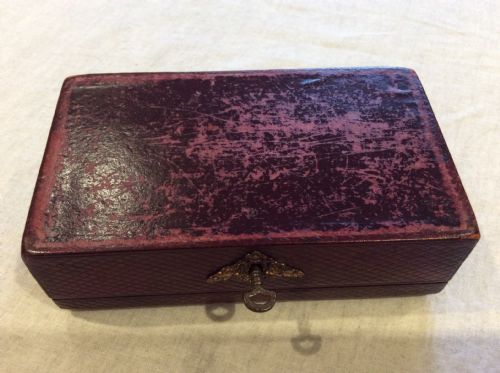 EDWARDIAN LADIES LEATHER CASH BOX - ADDITIONAL PHOTO 7