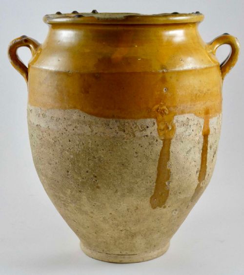 19th century french confit pot - CATEGORY: ANTIQUE CERAMICS - DATED 19TH CENTURY