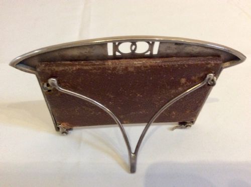 WMF JUGENDSTIL SLIVER PLATE PHOTO FRAME - ADDITIONAL PHOTO 3