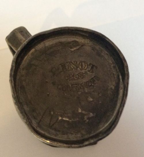 SET OF SEVEN ANTIQUE FRENCH PEWTER MEASURES - ADDITIONAL PHOTO 12