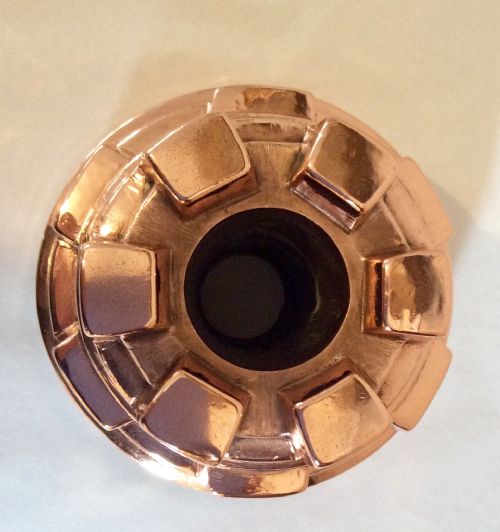19TH CENTURY FRENCH COPPER JELLY MOULD - ADDITIONAL PHOTO 1