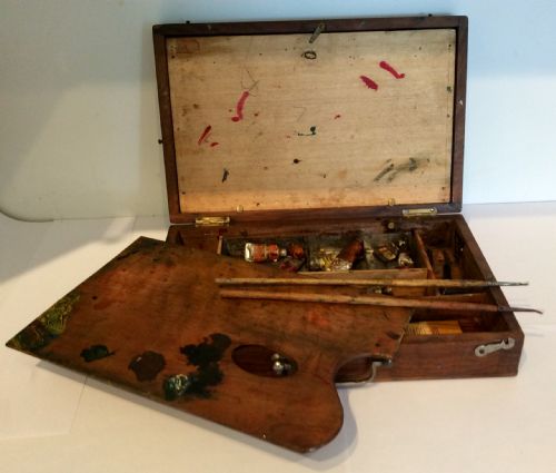EDWARDIAN FRENCH ARTISTS BOX - ADDITIONAL PHOTO 2