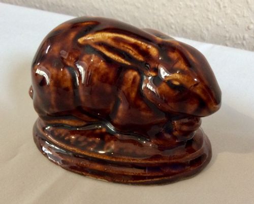 TREACLE GLAZE RABBIT MONEY BANK - ADDITIONAL PHOTO 1