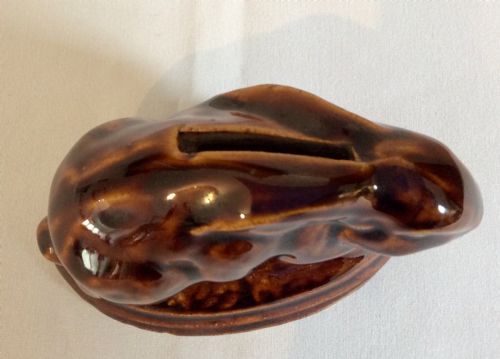 TREACLE GLAZE RABBIT MONEY BANK - ADDITIONAL PHOTO 3