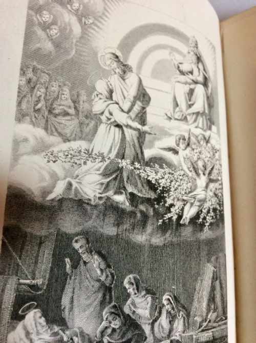 BEAUTIFUL FRENCH ILLUSTRATED PRAYER BOOK - ADDITIONAL PHOTO 8