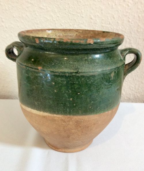 FRENCH GREEN CONFIT POT - ADDITIONAL PHOTO 2