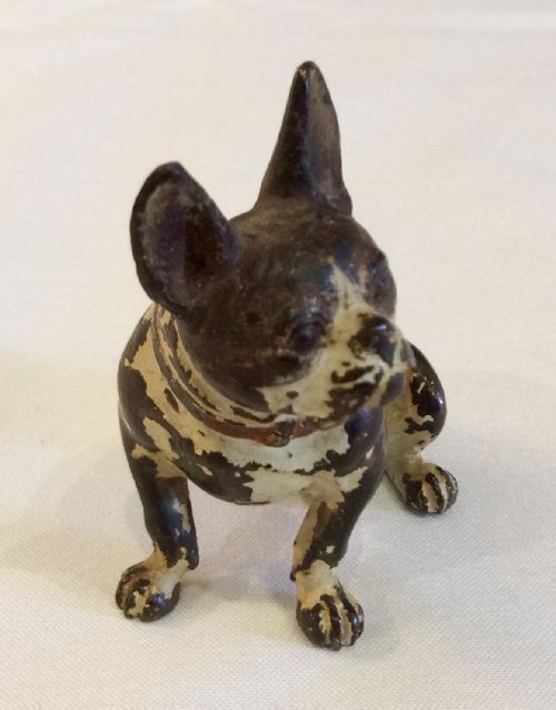 AUSTRIAN COLD PAINTED BRONZE FRENCH BULLDOG - ADDITIONAL PHOTO 1