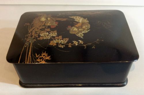 ANTIQUE FRENCH CHINOISERIE BOX - ADDITIONAL PHOTO 4