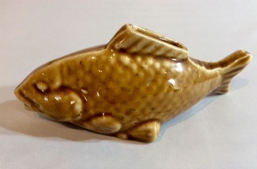 EARLY 20TH CENTURY FRENCH FISH MONEY BANK - ADDITIONAL PHOTO 2