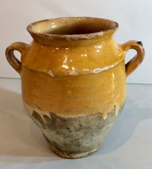 19th century french confit pot - CATEGORY: ANTIQUE CERAMICS - DATED 19TH CENTURY