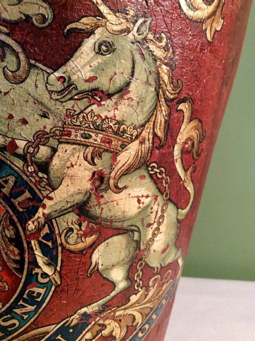 19TH CENTURY LEATHER FIRE BUCKET - ADDITIONAL PHOTO 2