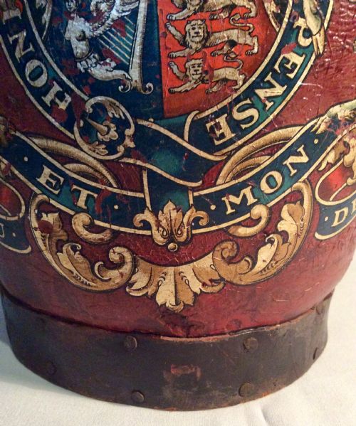 19TH CENTURY LEATHER FIRE BUCKET - ADDITIONAL PHOTO 5