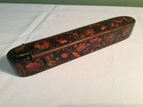19th century persian qalamdan - CATEGORY: ANTIQUE MISCELLANEOUS - DATED 19TH CENTURY