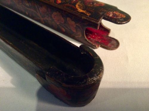 19TH CENTURY PERSIAN QALAMDAN - ADDITIONAL PHOTO 5