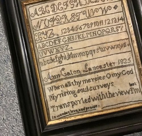 CHARMING LITTLE GEORGIAN SAMPLER - ADDITIONAL PHOTO 3