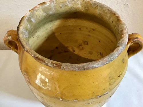 19TH CENTURY FRENCH CONFIT POT - ADDITIONAL PHOTO 1