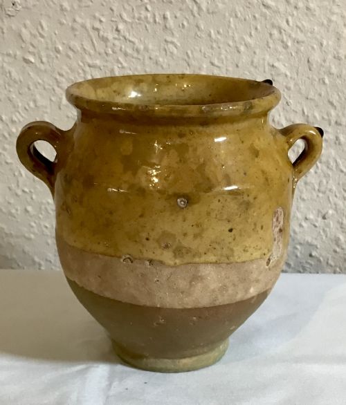 tiny french confit pot - CATEGORY: ANTIQUE CERAMICS - DATED 19TH CENTURY