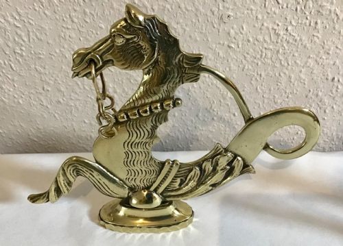 PAIR OF VENETIAN BRASS GONDOLA ORNAMENTS - ADDITIONAL PHOTO 4