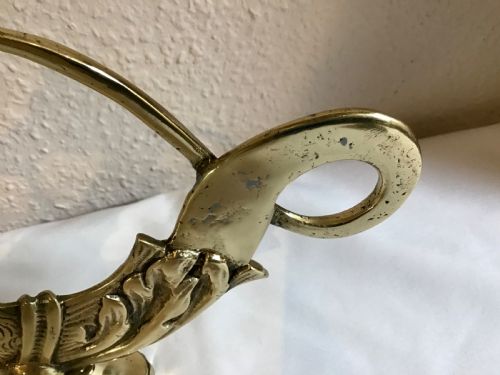PAIR OF BRASS VENETIAN GONDOLA ORNAMENTS - ADDITIONAL PHOTO 6