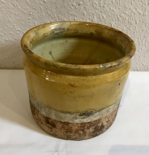 19th century french preserving pot - CATEGORY: ANTIQUE CERAMICS - DATED 19TH CENTURY