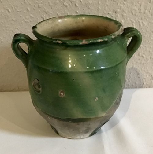 19th century french confit pot - CATEGORY: ANTIQUE CERAMICS - DATED 19TH CENTURY