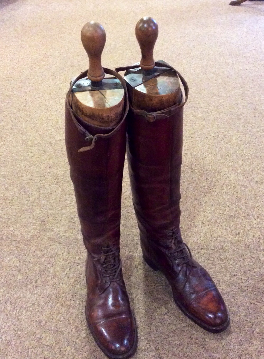 Pair of WW1 Officer's Field Boots c1914