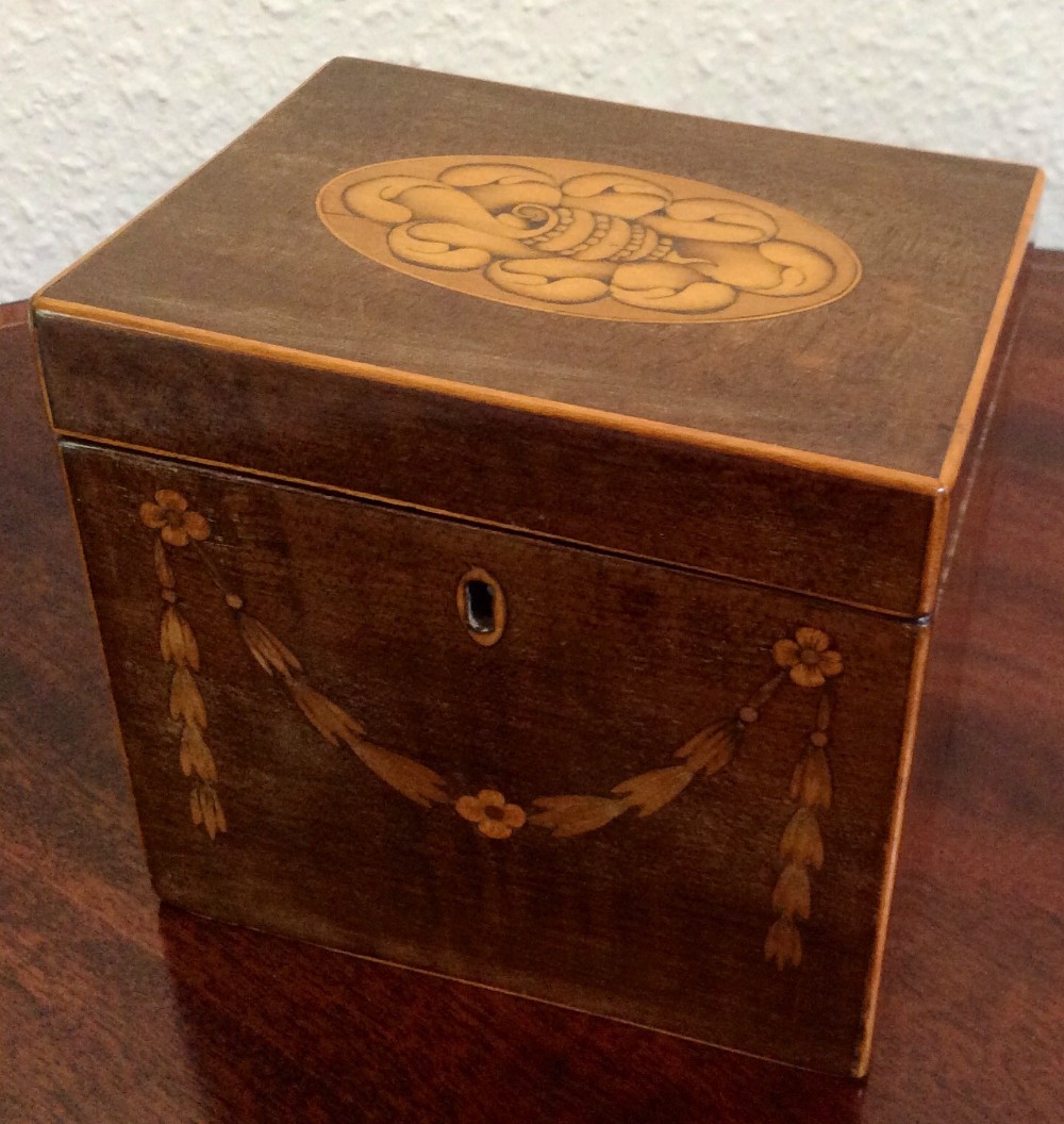 George III single Tea Caddy