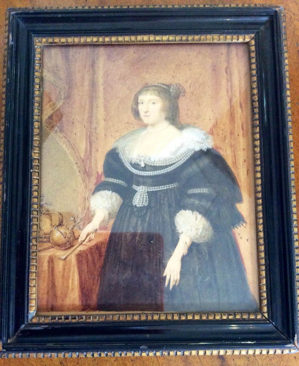 19th Century watercolour portrait