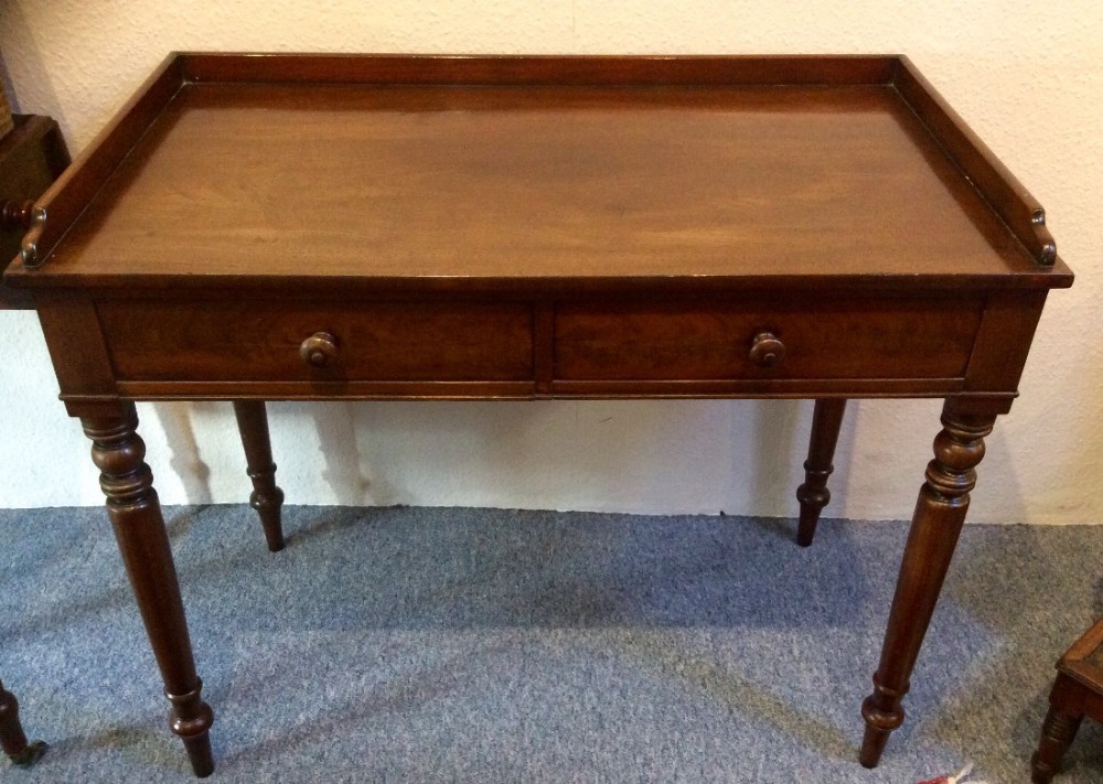 19th Century Mahogany Writing Table
