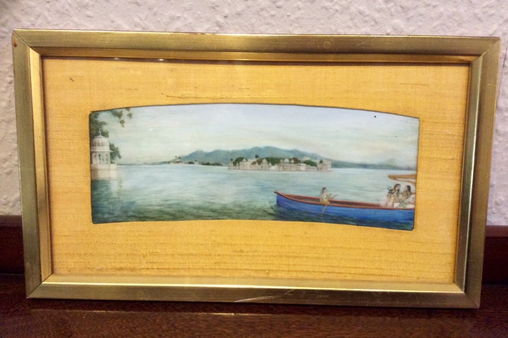 19th Century Indian Painting on Ivory 