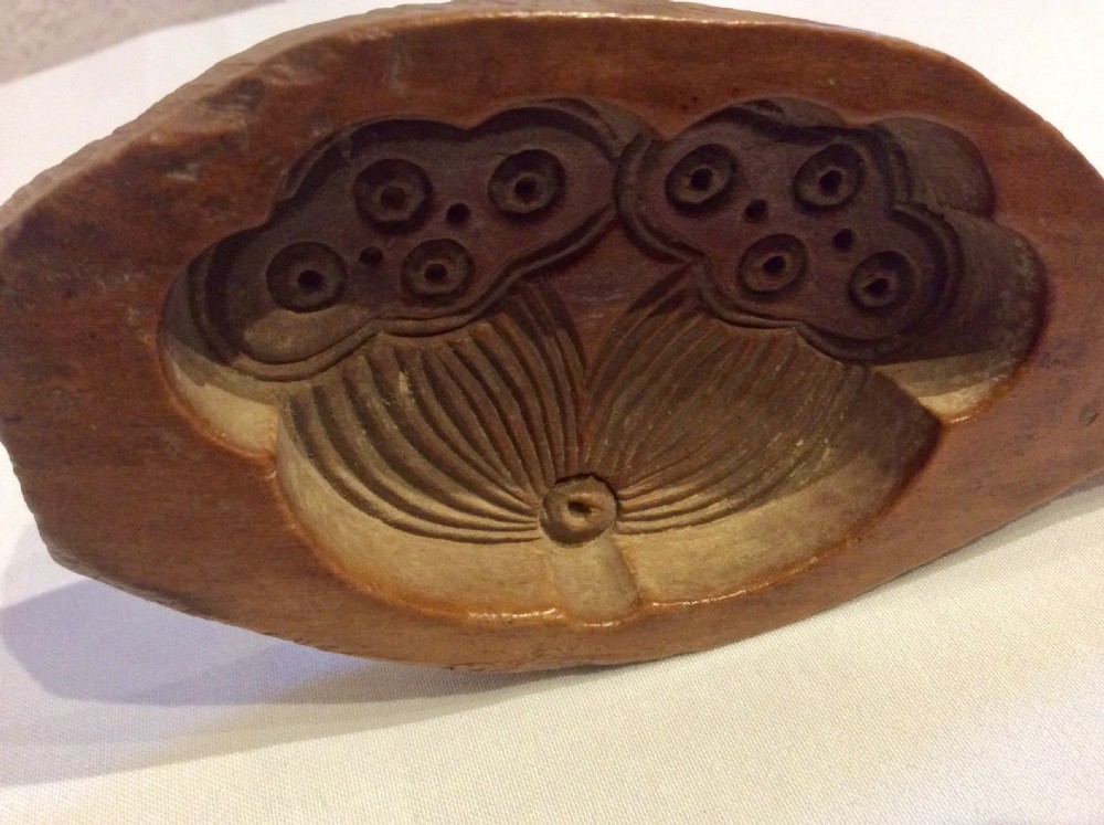 19th Century Fruitwood Biscuit Mould
