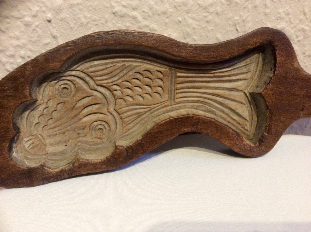 19th Century Fruitwood Biscuit Mould  View II