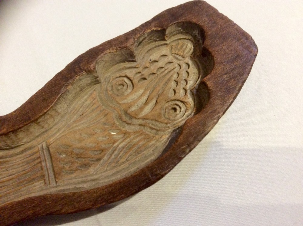 19th Century Fruitwood Biscuit Mould  View VI