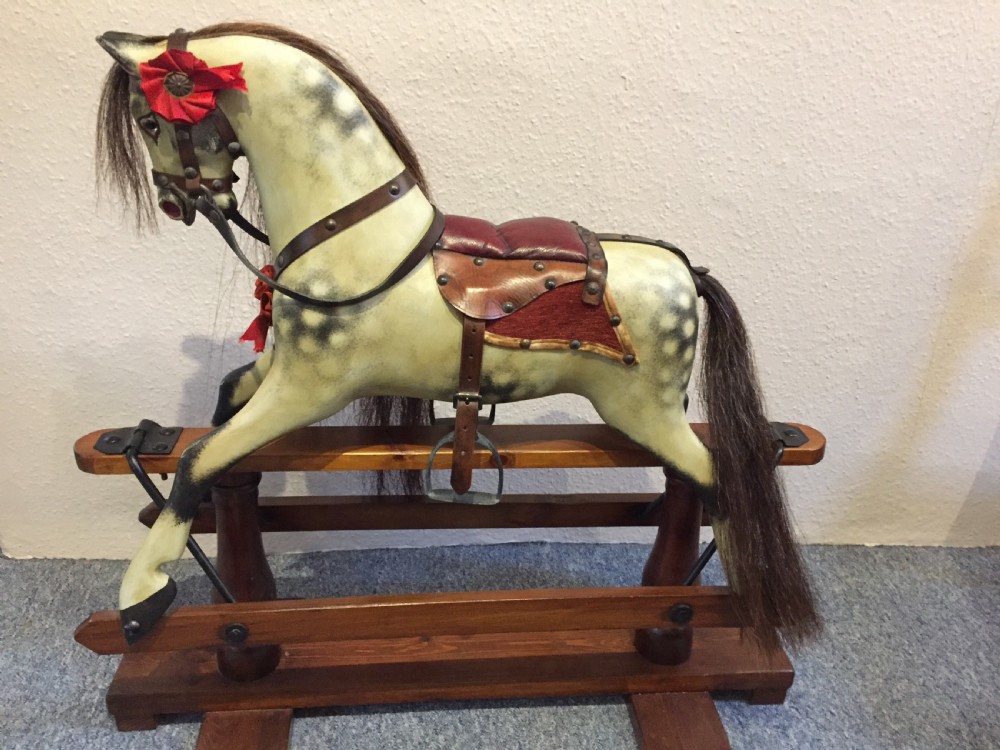 Small Restored Rocking Horse View II