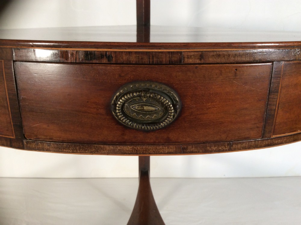 Georgian Mahogany Corner Washstand View II