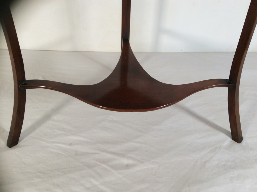 Georgian Mahogany Corner Washstand View III