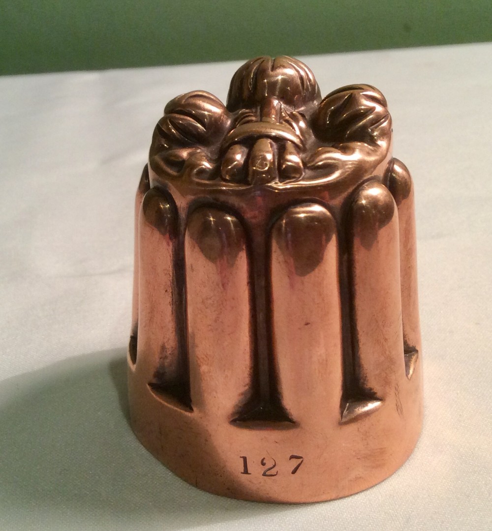 Little Victorian Copper Jelly Mould