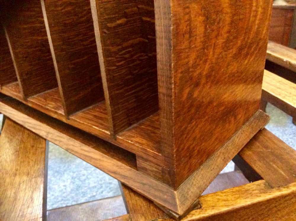 J.C. Vickery Oak Letter Rack View III