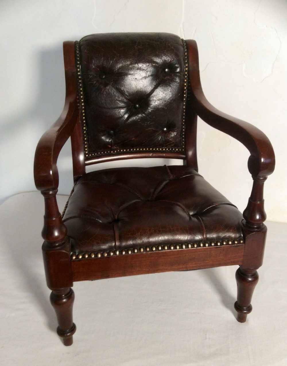 Antique Child’s Library Chair