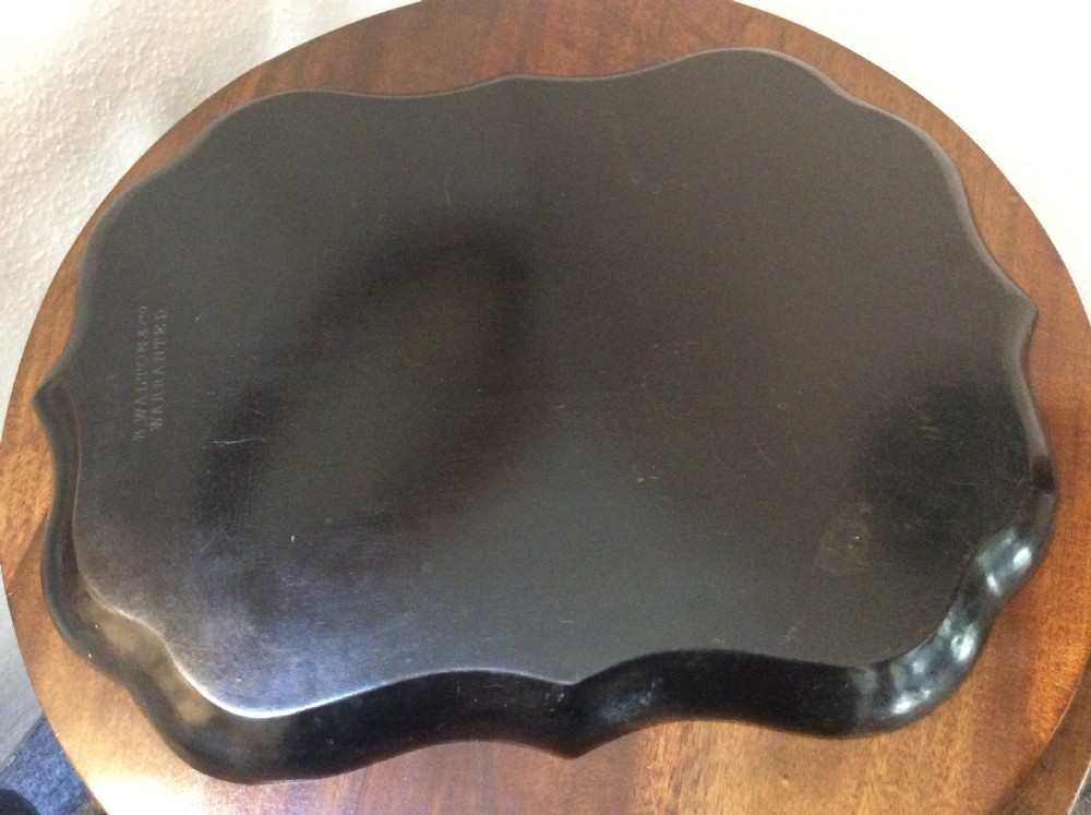 B.WALTON &CO Papier Mache Tray c1845 View IV