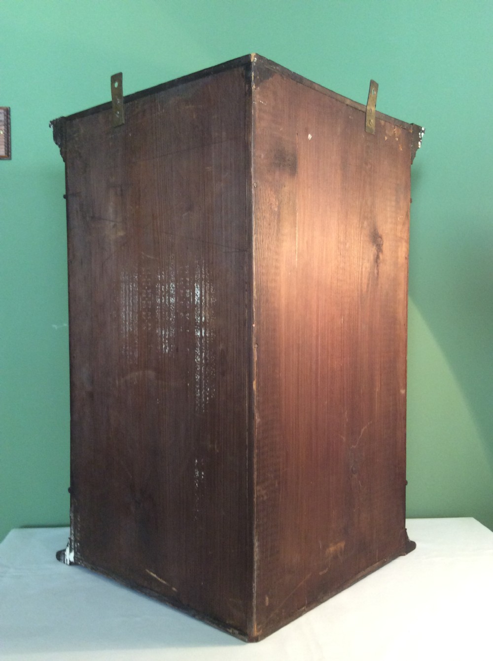 Small 19th Century Oak Corner Cupboard with geometric  marquetry inlay View VI