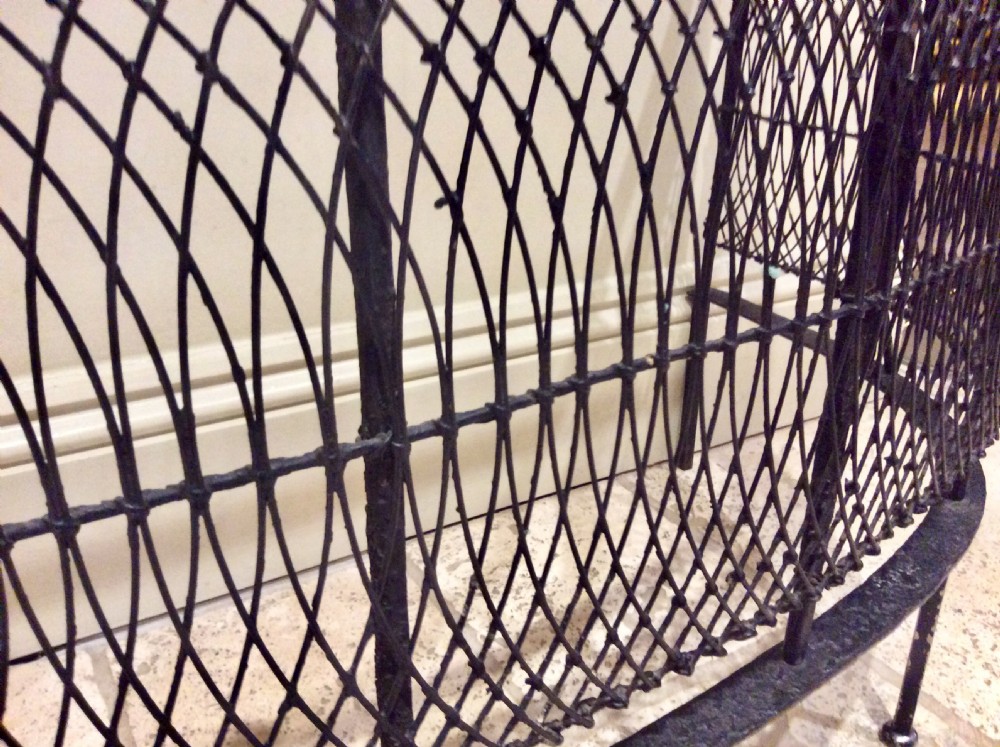 19th Century Bow Fronted Fire Guard View V