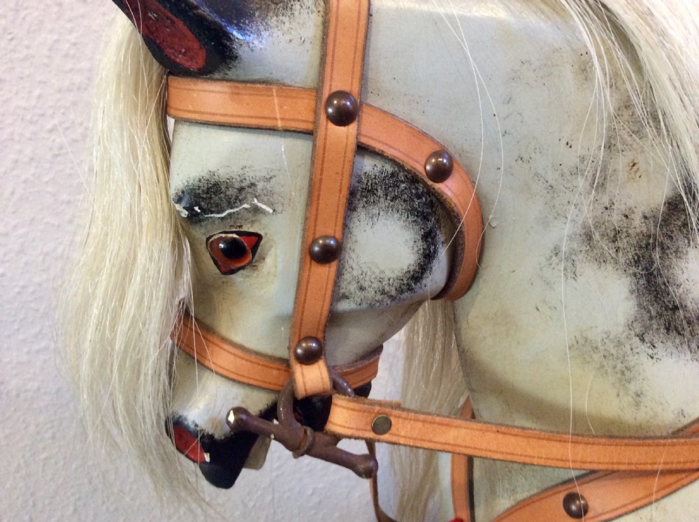 Antique Lines Brothers Rocking Horse View IX