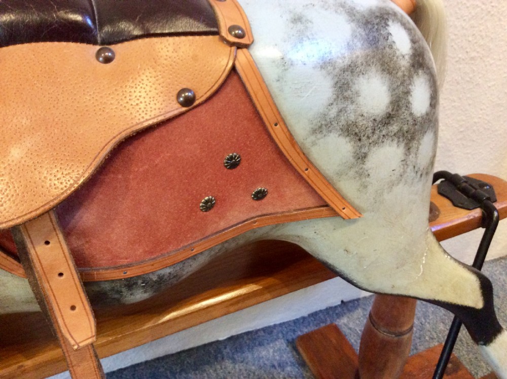 Antique Lines Brothers Rocking Horse View X