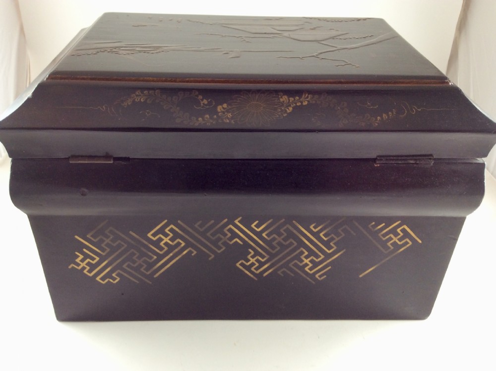 19th Century Large Chinoiserie Workbox   View VII