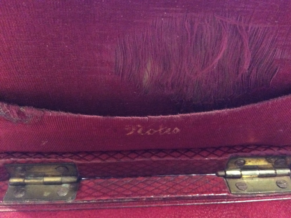 Edwardian Ladies Leather Cash Box View V