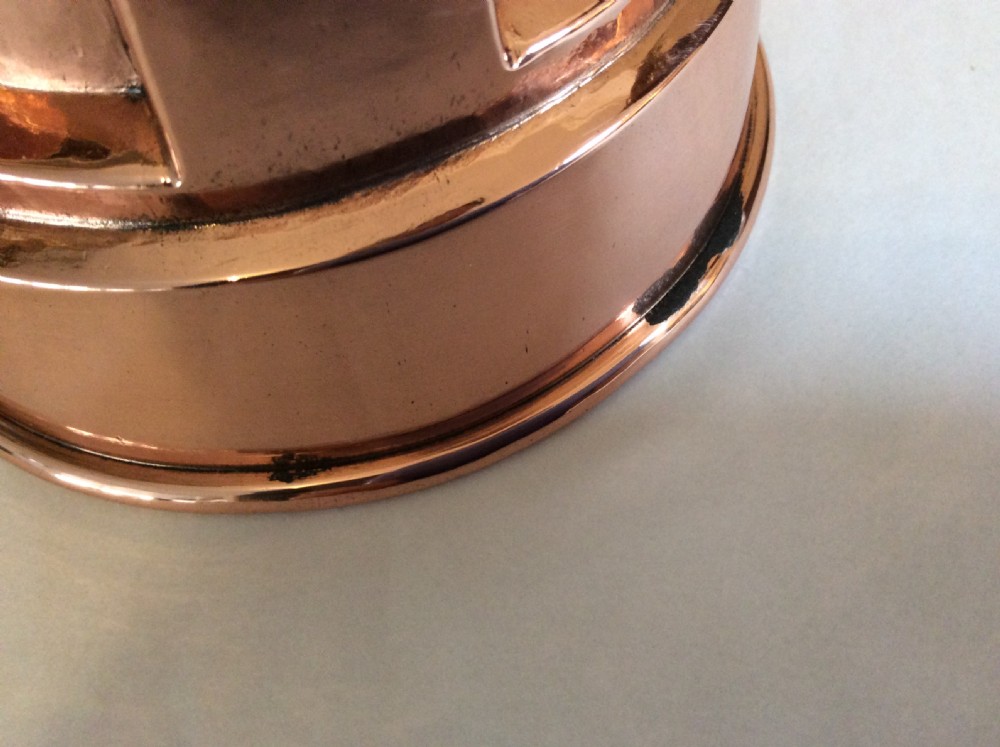 19th Century French Copper Jelly Mould View III