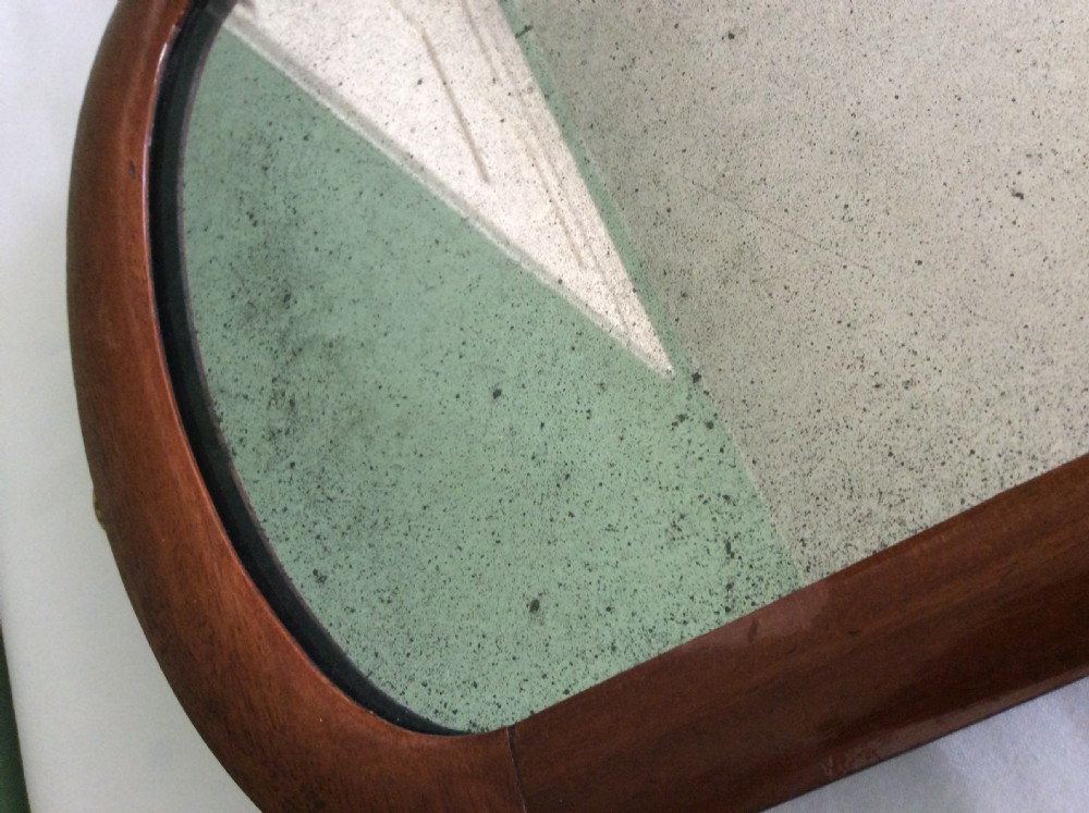 Little dome top 19th Century Mahogany Mirror  View IV