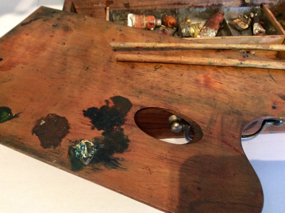 Edwardian French Artists Box View II